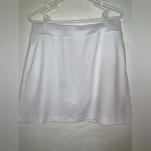Callaway Opti Dri Golf Skirt Skort White Size Large